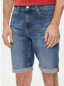 CALVIN KLEIN JEANS – Pantaloncini di Jeans Uomo Slim Fit Denim Medium