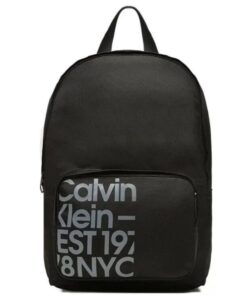 CALVIN KLEIN JEANS – Zaino Uomo Sculpted Campus Bp30 Mono Nero