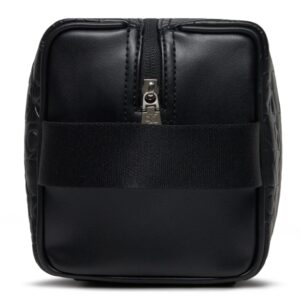 CALVIN KLEIN JEANS – Pochette Unisex Logo Print Washbag Nero