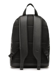 CALVIN KLEIN – Zaino Uomo Monogram Soft Campus Logo Ripetuto Nero