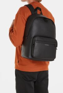 CALVIN KLEIN – Zaino Uomo Must Campus Bp Similpelle Nero
