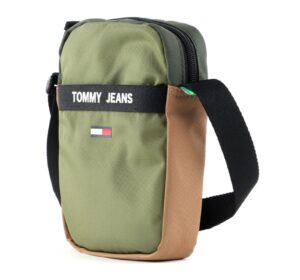 TOMMY HILFIGHER – Borsellino Uomo Tjm Essential Reporter Khaki