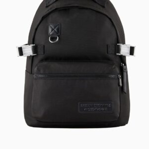 ARMANI EXCHANGE – Zaino Uomo/Donna in Poliestere Riciclato Nero