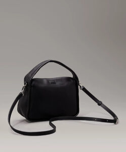 CALVIN KLEIN JEANS – Borsetta Donna Metal Mono Mini Block20 W/Flap Nero