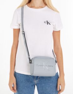 CALVIN KLEIN JEANS – Borsetta Donna Sculpted Camera Bag18 Mono Grigio