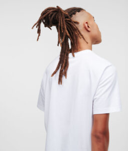 KARL LAGERFELD – T-Shirt Uomo Maniche Corte Bianco