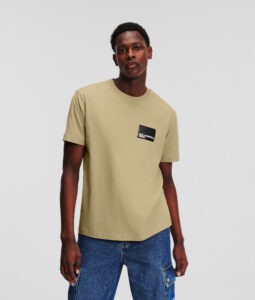 KARL LAGERFELD – T-Shirt Uomo Maniche Corte Beige