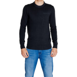 CALVIN KLEIN JEANS – Felpa Uomo Cotone Institutional Nero