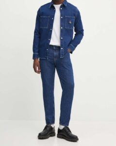 CALVIN KLEIN JEANS – Jeans Uomo Dad Denim Dark