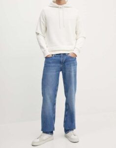 CALVIN KLEIN JEANS – Jeans Uomo 90s Straight Denim Light