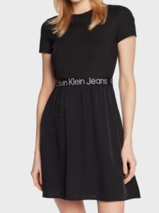 CALVIN KLEIN JEANS – Vestito Donna da Giorno Regular Nero