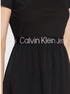 CALVIN KLEIN JEANS – Vestito Donna da Giorno Regular Nero