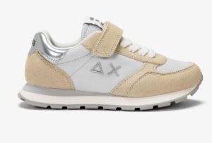 SUN68 – Scarpe Girl’s Ally Gold Silver (Kid) Bianco Panna