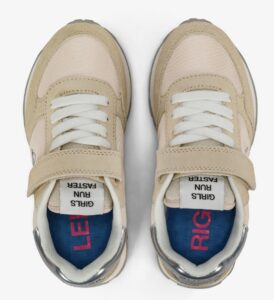 SUN68 – Scarpe Girl’s Ally Gold Silver (Kid) Bianco Panna