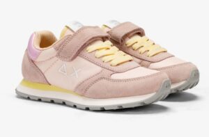 SUN68 – Scarpe Girl’s Ally Solid Nylon (Kid) Porcellana