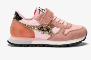 SUN68 – Scarpe Girl’s Stargirl Glitter Logo (Kid) Rosa