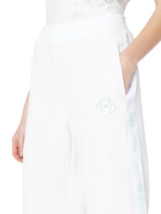 ARMANI EXCHANGE – Pantaloni Donna Tuta Relaxed Bianco