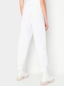 ARMANI EXCHANGE – Pantaloni Donna Tuta Relaxed Bianco