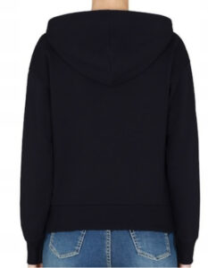 ARMANI EXCHANGE – Felpa Donna con Cappuccio Regular Nero