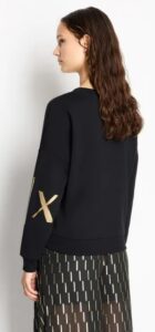 ARMANI EXCHANGE – Felpa Donna Sweatshirts Without Hood Nero