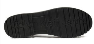 CALVIN KLEIN JEANS – Sneaker Uomo Scarpe Basse Lugged Hybrid Apron Laceup In Nero