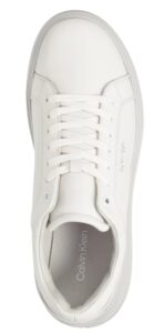 CALVIN KLEIN JEANS – Sneaker Uomo Low Top Lace Up W/ Stripe Bianco