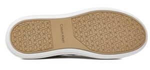 CALVIN KLEIN JEANS – Sneaker Uomo Low Top Lace Up Lth Mono Bianco