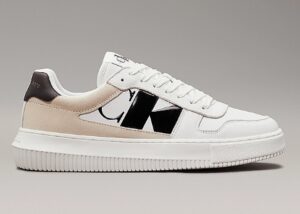 CALVIN KLEIN JEANS – Sneaker Uomo Chunky Cupsole Nbs Sens Bright Bianco/Nero