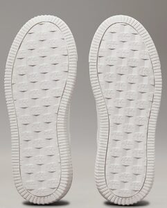 CALVIN KLEIN JEANS – Scarpe Donna Sneaker in Pelle Bianco/Lilla