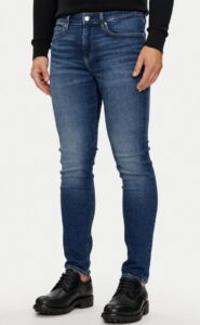 CALVIN KLEIN JEANS – Jeans Uomo Skinny Fit Denim Dark