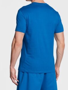 CALVIN KLEIN -T-Shirt Uomo con Monogramma Regular Tarps Blu