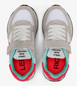 SUN68 – Scarpe Girl’s Ally Solid Nylon (Kid) Bianco