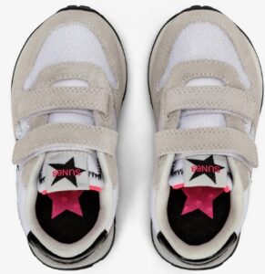 SUN 68 – Scarpe Girl’s Stargirl Glitter Logo (Baby) Bianco
