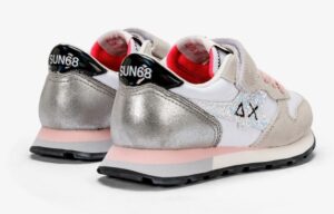 SUN68 – Scarpe Girl’s Stargirl Glitter Logo (Kid) Bianco
