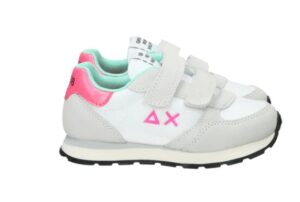 SUN 68 – Scarpe Girl’s Ally Solid Nylon (Baby) Bianco