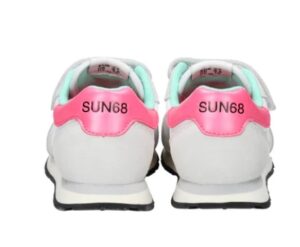 SUN 68 – Scarpe Girl’s Ally Solid Nylon (Baby) Bianco