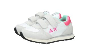 SUN 68 – Scarpe Girl’s Ally Solid Nylon (Baby) Bianco