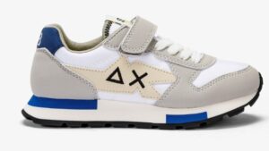 SUN68 – Scarpe Boy’s Niki Solid (Kid) Bianco