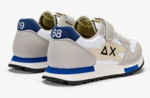 SUN68 – Scarpe Boy’s Niki Solid (Kid) Bianco
