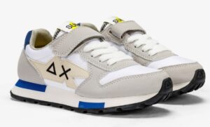 SUN68 – Scarpe Boy’s Niki Solid (Kid) Bianco