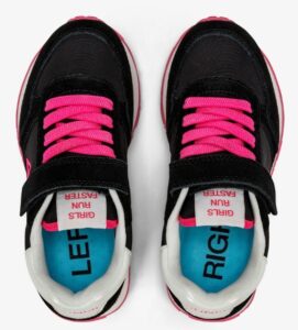 SUN68 – Scarpe Girl’s Ally Solid Nylon (Kid) Nero