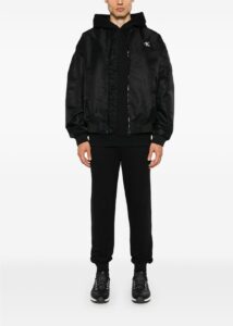 CALVIN KLEIN JEANS – Felpa Uomo Institutional Hoodie Nero