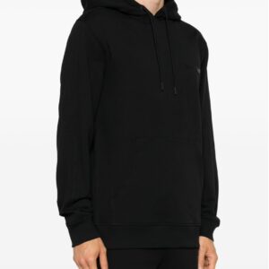 CALVIN KLEIN JEANS – Felpa Uomo Institutional Hoodie Nero