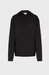 CALVIN KLEIN JEANS – Felpa Uomo Institutional Hoodie Nero