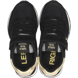 SUN68 – Scarpe Girl’s Ally Gold Silver (Kid) Nero