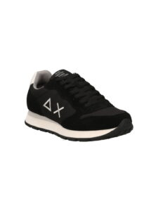 SUN 68 – Scarpe Uomo Tom Solid Nero con Bianco