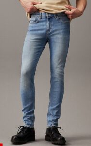 CALVIN KLEIN JEANS – Jeans Uomo Skinny Denim Light