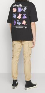 CALVIN KLEIN – Pantaloni Uomo Cargo Lavato Skinny Beige