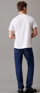 CALVIN KLEIN JEANS – Jeans Uomo Authentic Straight Denim Dark