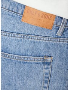 ONLY&SONS – Pantaloncino Uomo di Jeans Lbd Destroy Light Blue Denim